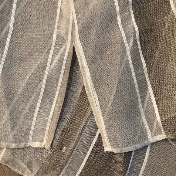 𝅺IC by Connie K Sz L Open Front Kaftan  Kimono Top Oversized 3/4 Sleeves NWT - Picture 10 of 15